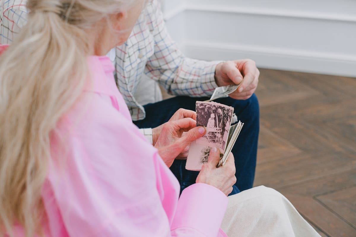 Careful handling of delicate items during a sensitive probate house clearance